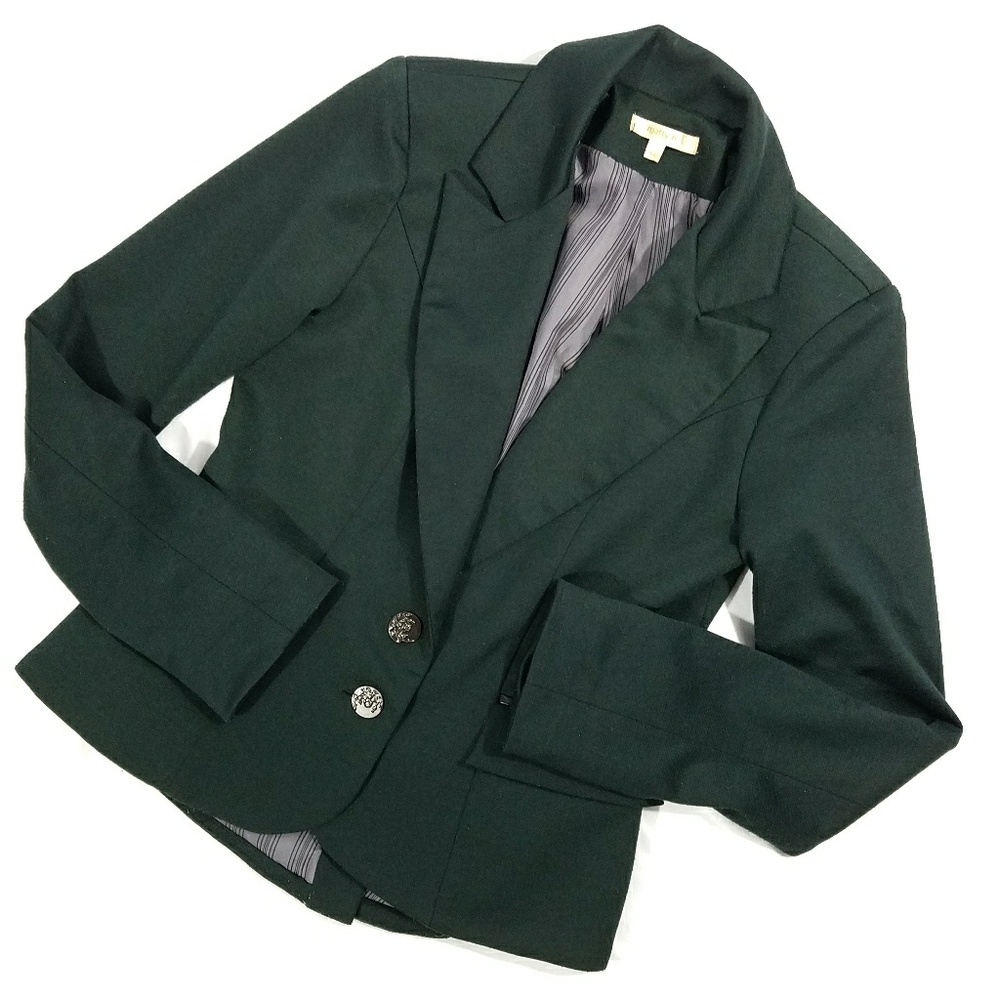 Matty M Dark Green Blazer